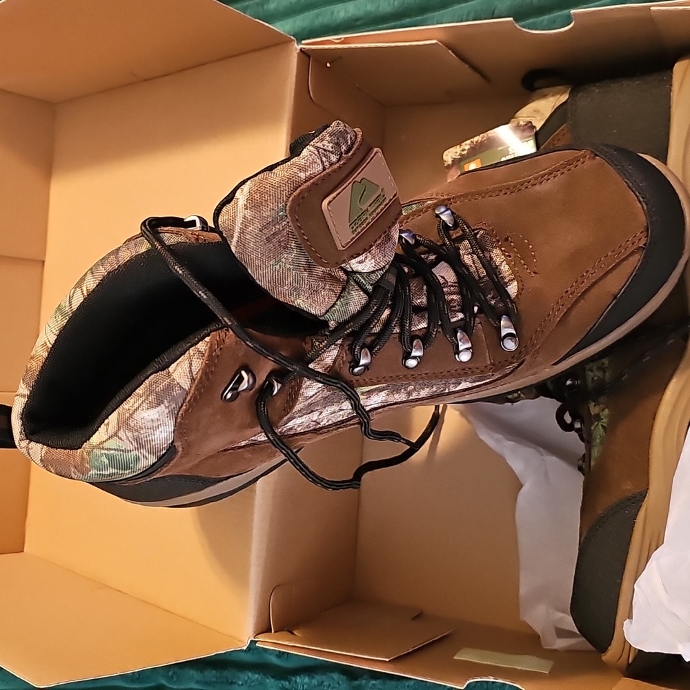 Ozark Trail Men’s Camo Hunting Boots Size 13
